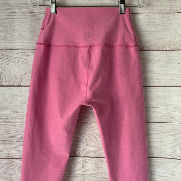 Beyond Yoga Spacedye At Your Leisure Pink Bloom Heather Leggings Size Small - Picture 5 of 16